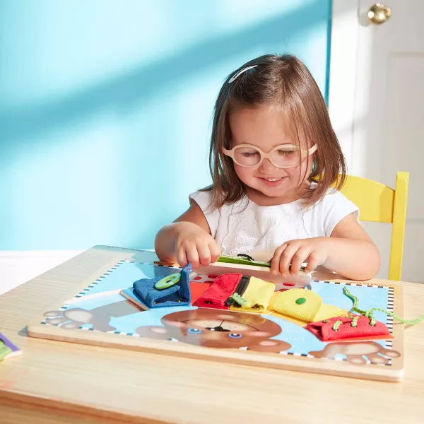 Melissa & Doug Basic Skills Board and Puzzle