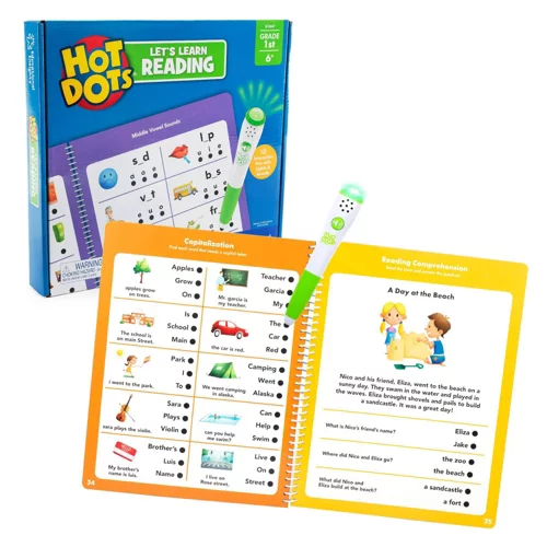 Educational Insights Hot Dots Let's Learn Reading